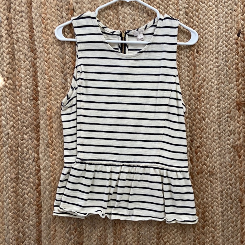 J.Crew Factory Peplum Tank Top